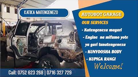 Autorobot Garage advert done by eldivino media