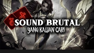 DJ SOUND JJ BRUTAL MODE BANTAI SOUND FYP TIKTOK TERBARU 2025 FULL BASS SLOWED X REVERB