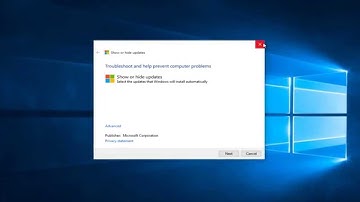 How To Show/Hide Specific Updates In Windows 10