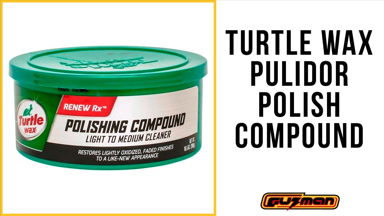 Buy Turtle Wax Polishing Compound Light To Medium Cleaner 298 gr