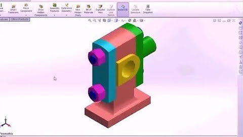 SOLIDWORKS | CROSS HEAD ASSEMBLY DESIGN | WORKING OF CROSS HEAD ASSEMBLY