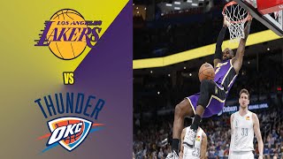 Lakers vs Thunder | Lakers Highlights