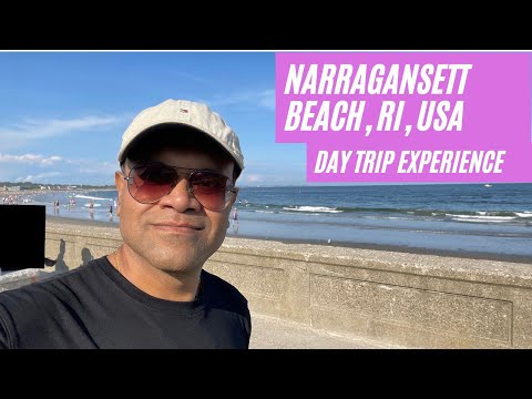 Narragansett Beach Day Trip, RI, USA day trip