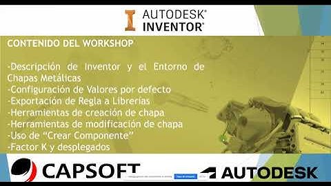 Chapa Metálica con Autodesk Inventor