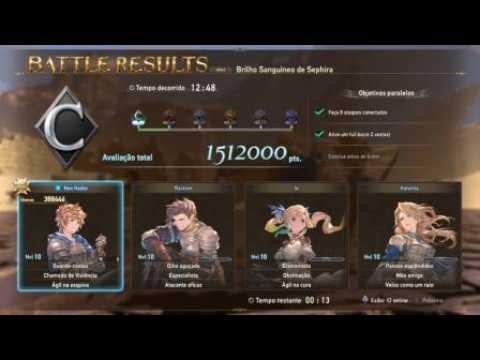 Granblue Fantasy: Relink Demo - Chefe Golem Rubi Áquila