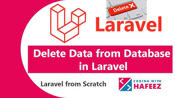 Delete record from Database in Laravel | Laravel tutorial for beginners. Laravel tutorial in English