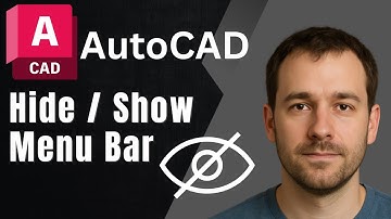 AutoCAD: How to Hide or Show the Menu Bar (Quick UI Fix Tutorial)