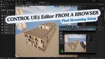 Control Unreal Engine Editor from a Browser | Pixel Streaming Setup for Remote Access