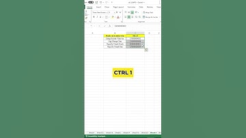 [Thủ thuật Excel] ĐỊNH DẠNG SỐ DỄ ĐỌC trong Excel #shorts