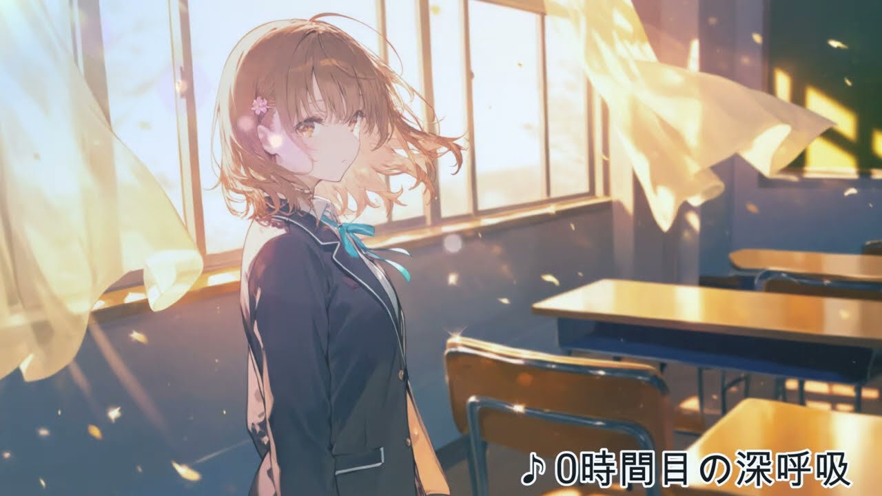 【オリジナル百合曲】0時間目の深呼吸 - 放課後の切ない恋心【青春ポップ/MV】