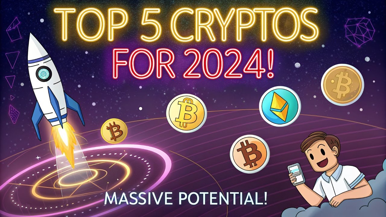 Top 5 Cryptos to Invest in for 2024 (Massive Potential!) - YouTube