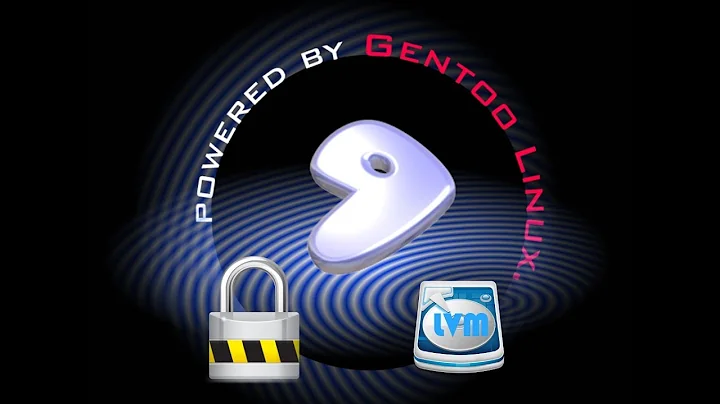 Encrypted Gentoo Linux Install Tutorial | LVM - LUKS - Plymouth