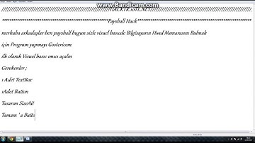 vb.net HWID Programı Yapma