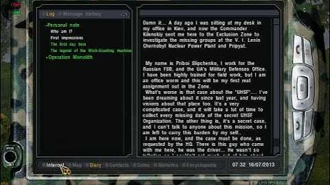 S.T.A.L.K.E.R. - Priboi Story First Steps
