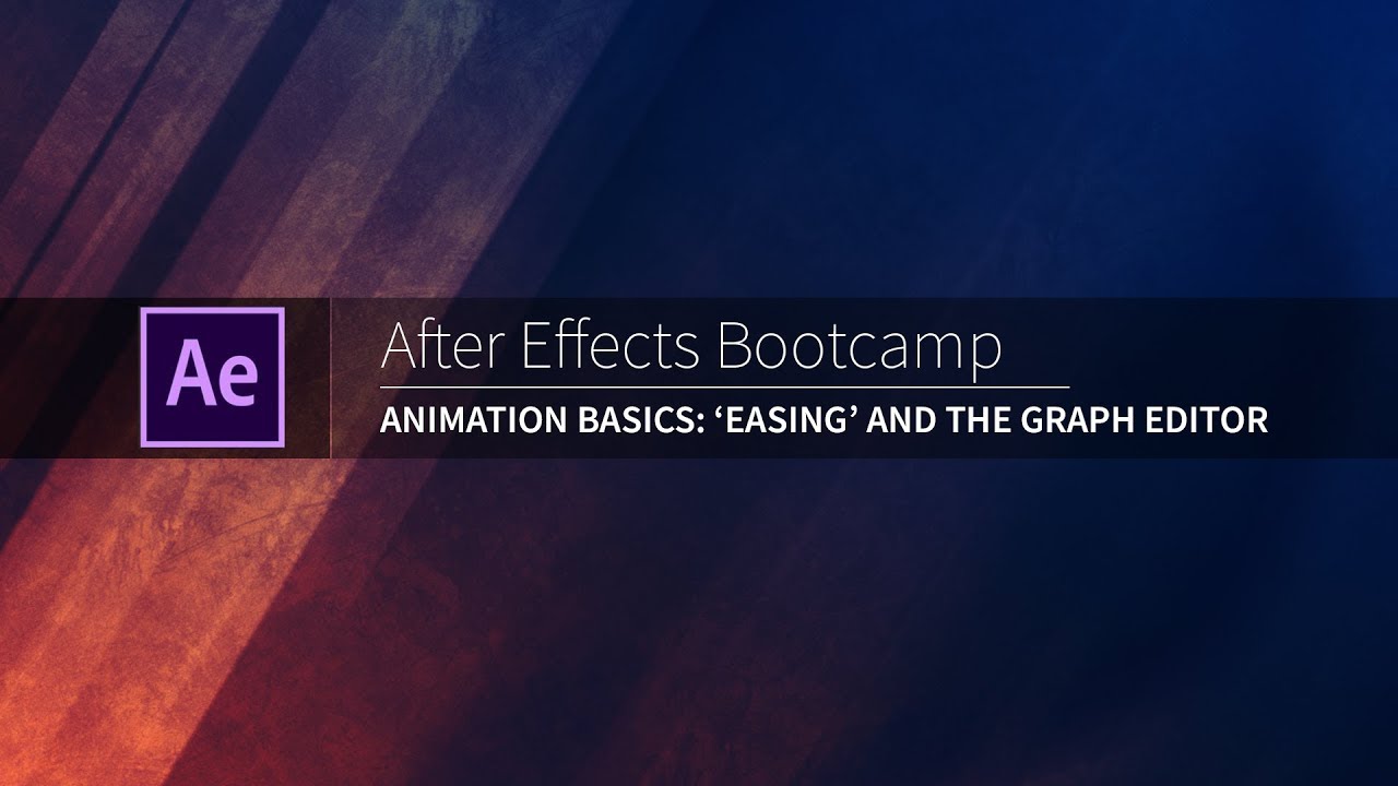 Adobe After Effects Basics: 'Easing' and the Graph Editor - YouTube