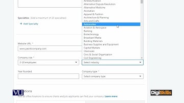 085   Digital Marketing   Create Company Page on LinkedIn   DigiSkills Pakistan