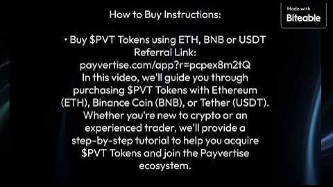 Step-by-Step Tutorial: Acquiring Payvertise Presale with Eth