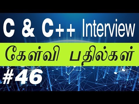 #46. Positive, Negative, 0 decimal fraction || in Tamil || C, C++ Interview Questions