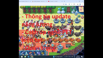 Pixels 2.5.6 Hướng dẫn up level nghề Pet game pixels chapter 2.5.6 Phần 3. Up nghề Pet game Pixels