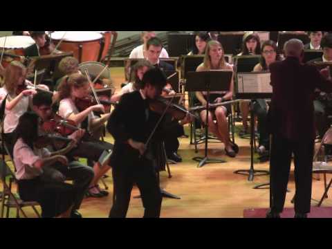 Meditation from Thais - David Kim, Violin Solo, Long Island Youth Orchestra