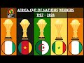 Africa Cup of Nations All Winners 1957 - 2024