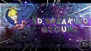 TUTORIAL 3D GROUND BREAK AFTER EFFECTS - ELEMENT 3D TUTORIAL - AFTER EFFECTS TUTORIAL