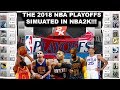 Simulating 2018 NBA playoffs ON NBA2K!