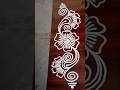 #simplerangoli #sideborders #muggulu #art #borderrangoli #sideborderdesigns #aashritareddymuggulu
