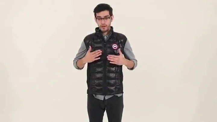Canada Goose Lodge White Duck Down Vest