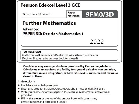 Decision 1 2022