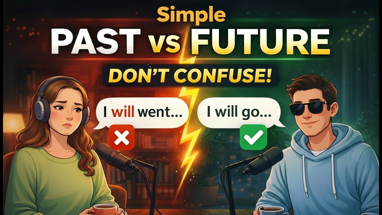 Master Past, Present and Future Tense in 20 Minutes | English Grammar Made Easy