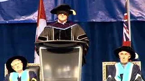 2007 UOIT Convocation - Dr. James F. O'Donnell