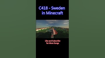Sweden by C418 in Minecraft!! - #shorts #minecraft #shaders #trending #shortvideo #minecraftshorts