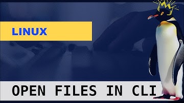 Can you open a file from the command line? - #Linux #Ubuntu