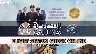Saudi Airlines Ticket Check Status - Flight Status Saudi Airlines PC and Phone screenshot 4