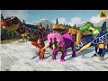 New! PR Dinosaur Charge Zords Inspired Mod in Jurassic World Evolution