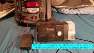 How to make a 12V adapter for ResMed Airsense 24V CPAP