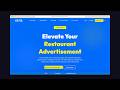 Elevate Restaurant Advertisement | IRPR Agency