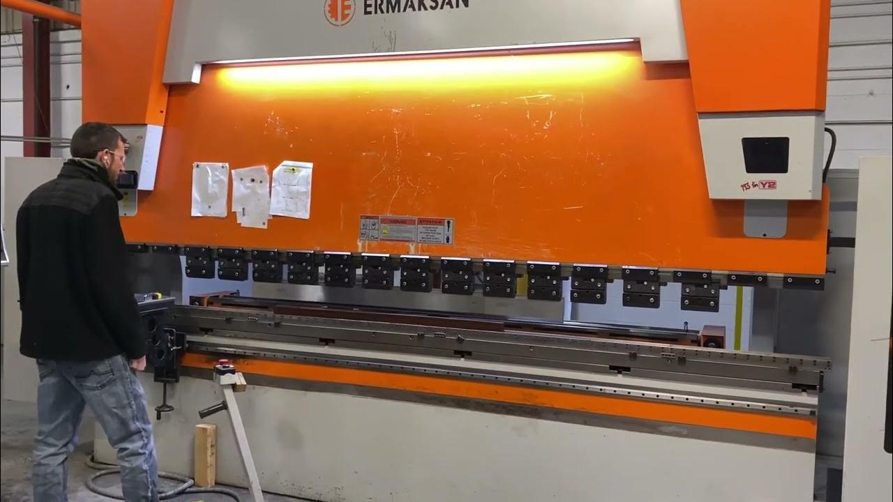 2018 Ermak Speed Bend Press Brake 8072633 YouTube