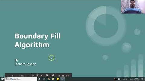 Boundary Fill Algorithm - Filled Area Primitive in Computer Graphics