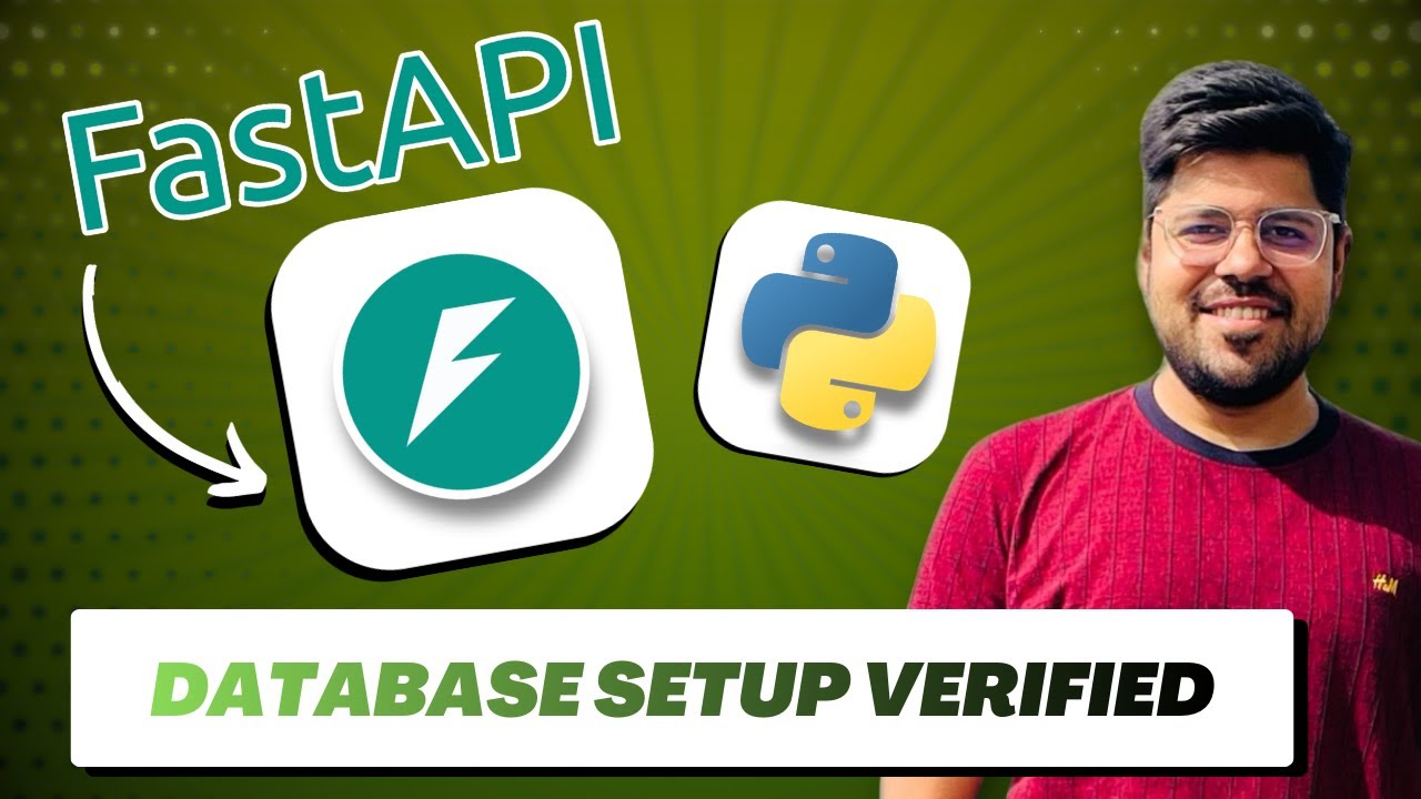 Run FastAPI App & Verify SQLAlchemy Schema and Table Creation - YouTube