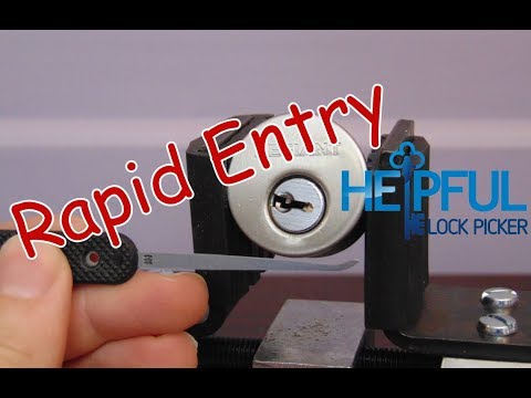 [109] Lock Picking Rapid Entry Techniques (Standard Pins)