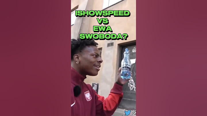 Speed 🆚️ Ewa Swoboda? #dc #shorts #ishowspeed #ciekawostki