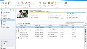 Improve customer service with contracts