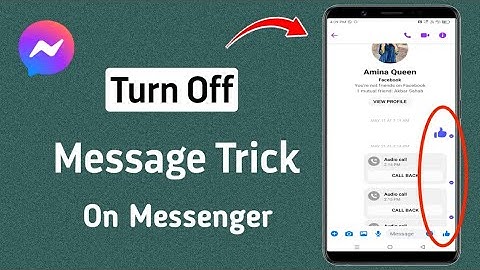 How to Turn Off Message Delivered Tick Marks on Messenger / 2024