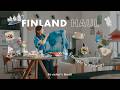 【購入品】春のフィンランド旅🇫🇮 北欧雑貨好きな私のお土産24選 | ヴィンテージマグ,花瓶,マリメッコなど | Finland Haul