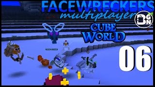 FaceWreckers Brew Crew - 6 - Sober Gaming with Robot & Fox - Multiplayer Cubeworld LP