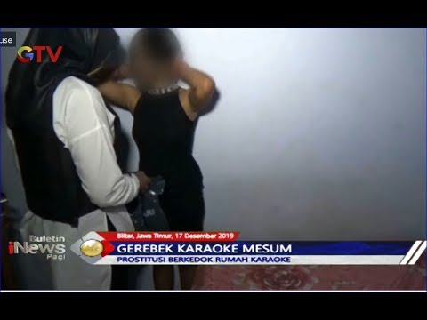 Polisi Gerbek Prostitusi Berkedok Tempat Karaoke di Blitar, Pasangan Mesum Ditangkap - BIP 18/12