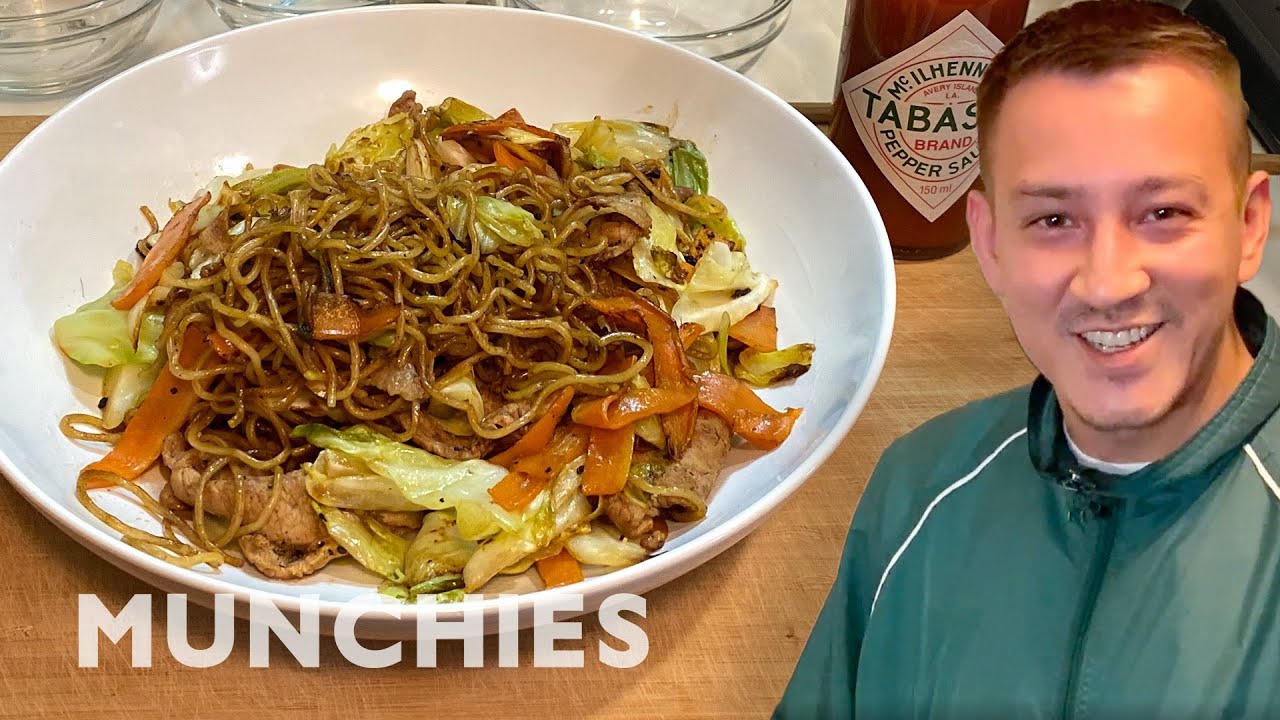 Ty Demura Makes A Quick & Easy Yakisoba | Quarantine Cooking | Munchies