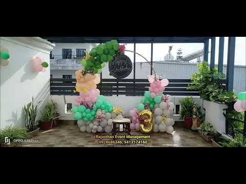 Ring Setup Decoration: Adding Elegance to Your Birthday Celebration!"  Udaipur, Mountabu, Pratagadh
